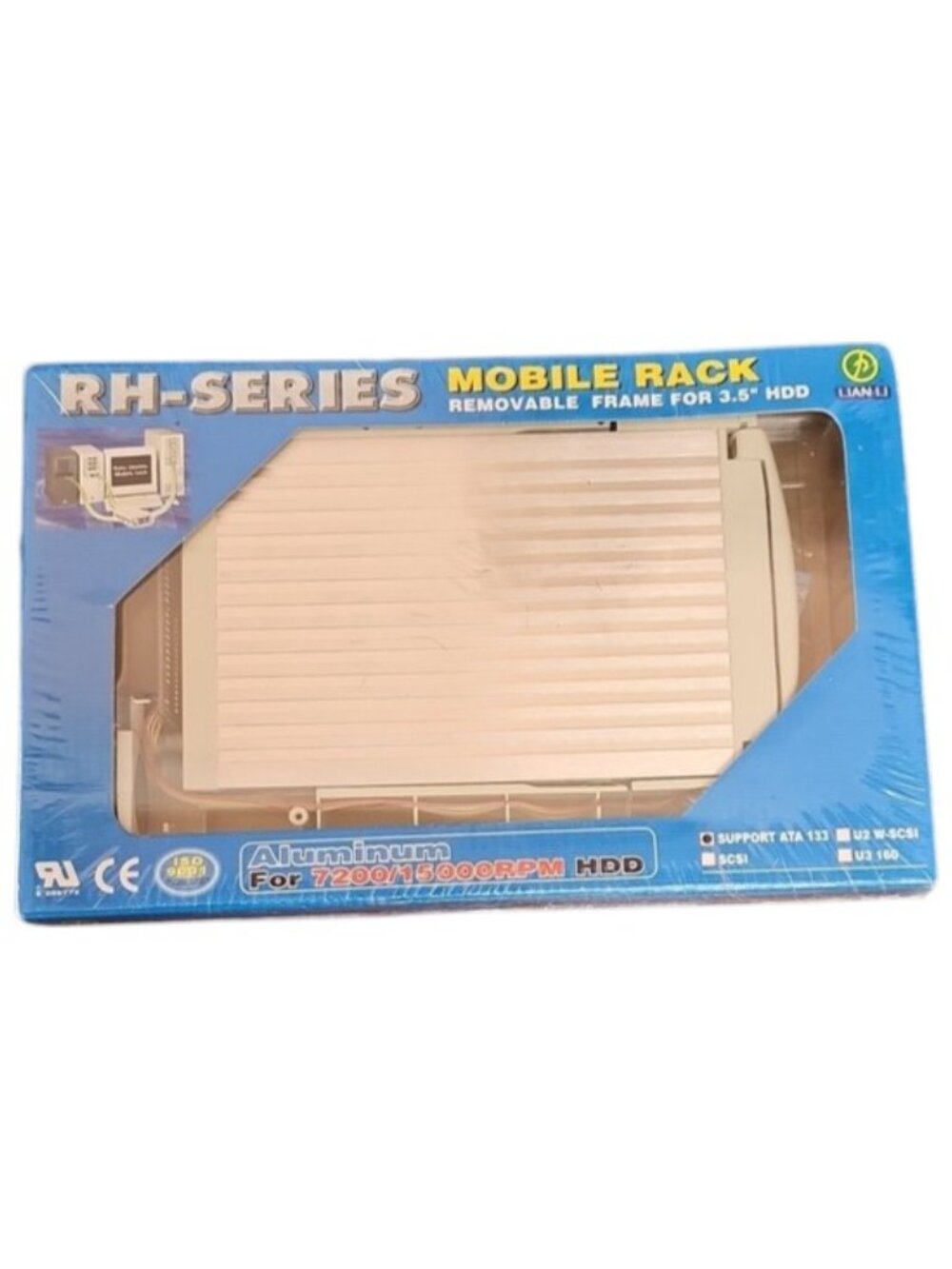NEW sealed Lian Li RH-Series Aluminum Mobile Rack Removable 3.5" HDD Frame